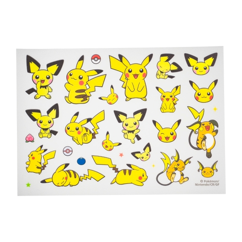 【T626】ポケモンシール トップサン ライチュウ ピカチュウ Pikachu T626】ポケモンシール トップサン ライチュウ ピカチュウ