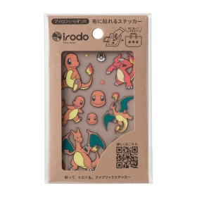 布用ステッカーirodo ヒトカゲ&リザード&リザードン