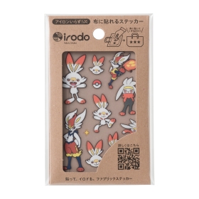 布用ステッカーirodo ヒバニー&ラビフット&エースバーン