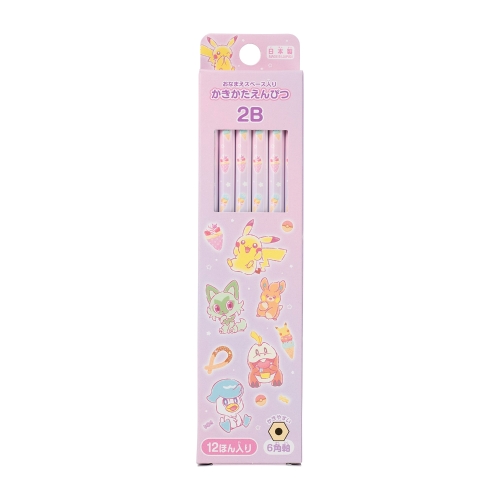 2B鉛筆12本セット Pretty Sweets Party!!
