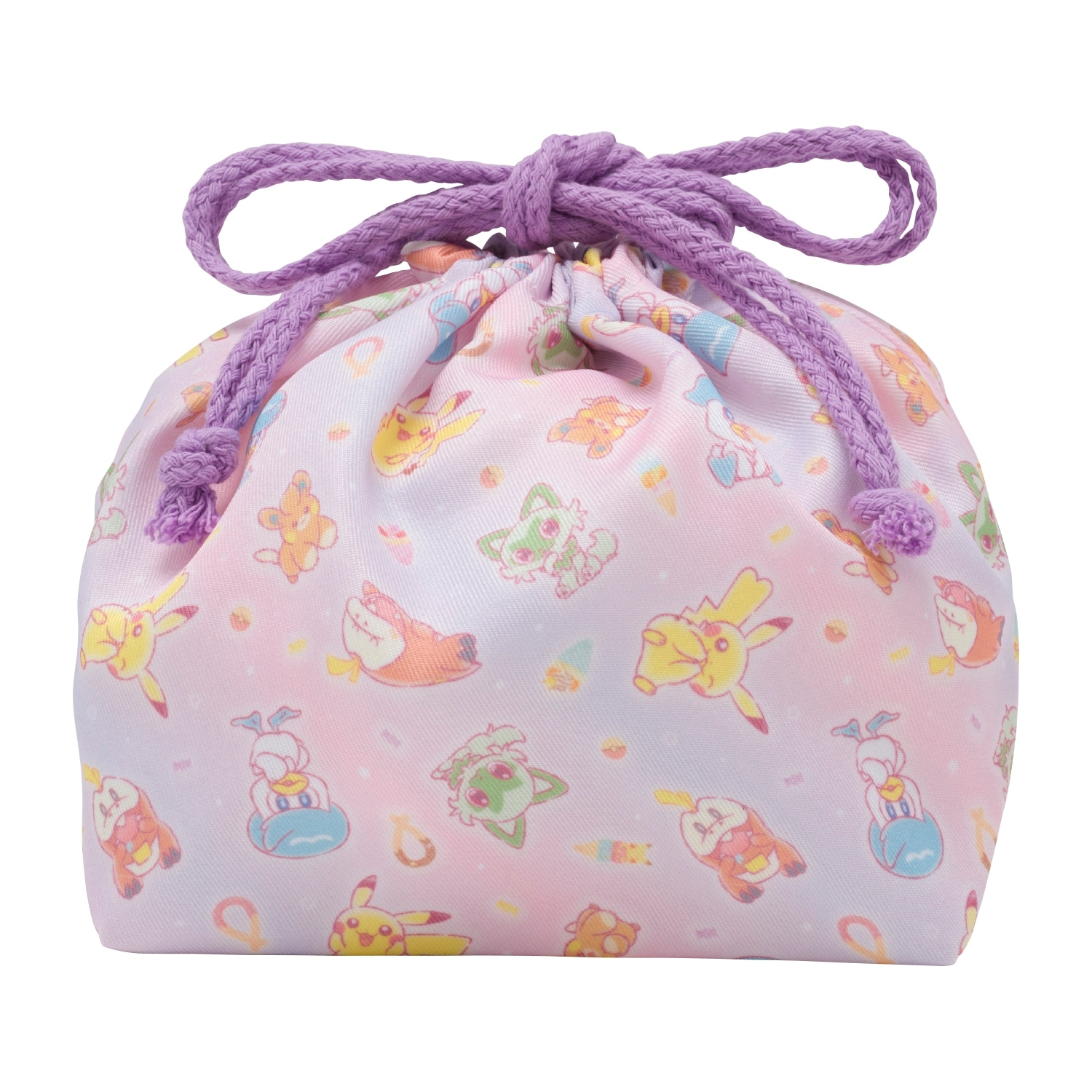 クロス付きランチ巾着 Pretty Sweets Party!!