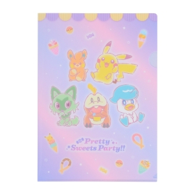 A4クリアファイル Pretty Sweets Party!!