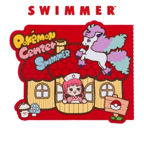 SWIMMER ダイカットメモ Henteko Cute