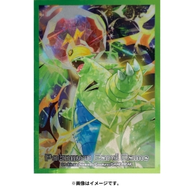 ポケモンカードゲーム デッキシールド プレミアム・グロス 雷テラスタルバンギラス