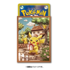 ポケモンカードゲーム デッキシールド ピカチュウの贈り物