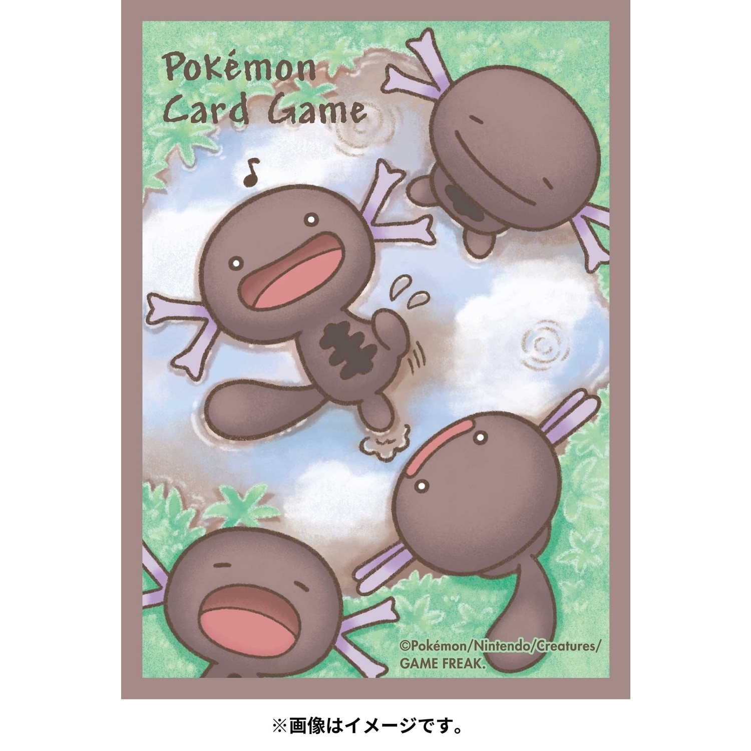 ポケモンカードゲーム デッキシールド ウパー（パルデアのすがた）