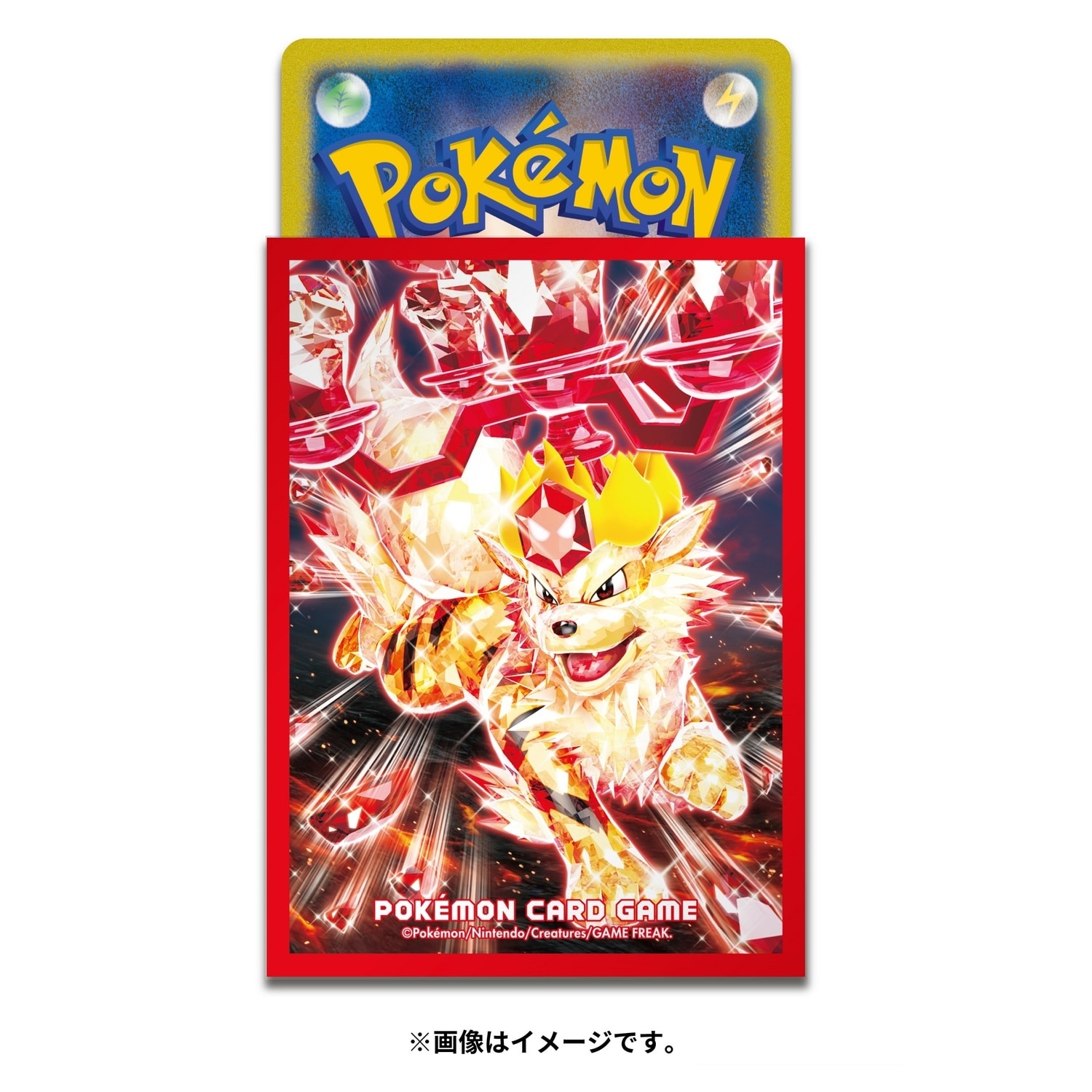 ポケモンカードゲーム デッキシールド プレミアム・グロス テラスタルウインディ
