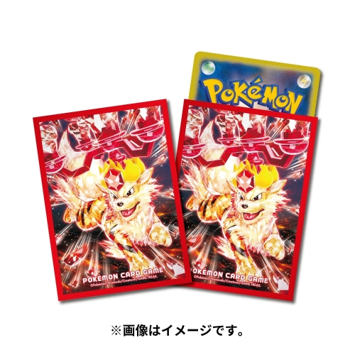 ポケモンカードゲーム デッキシールド プレミアム・グロス テラスタルウインディ