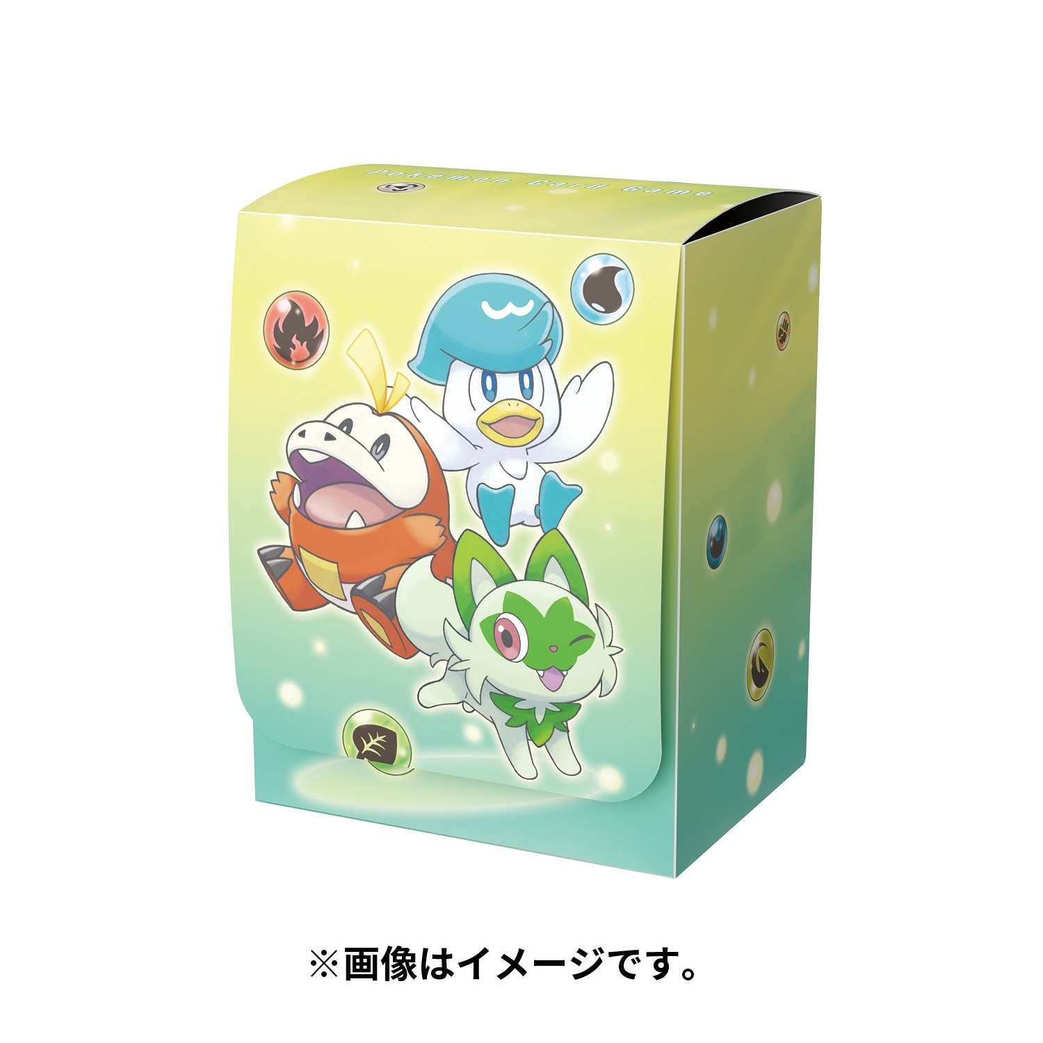 ポケモンカードゲーム デッキケース ニャオハ＆ホゲータ＆クワッス