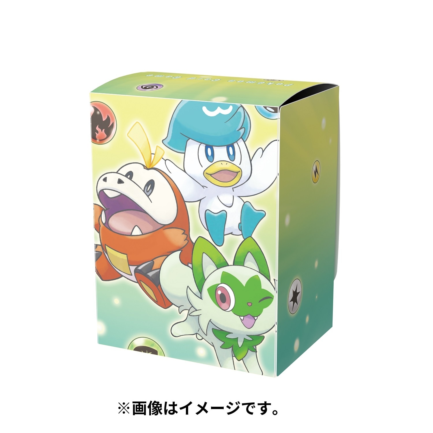 ポケモンカードゲーム デッキケース ニャオハ＆ホゲータ＆クワッス