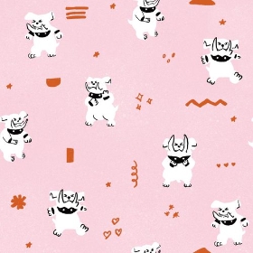 SARASA Pokémon Shirts ポケモンのグランブルの柄