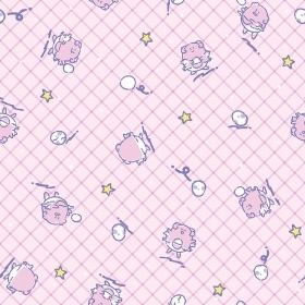 SARASA Pok&eacute;mon Shirts ポケモンのハピナスの柄