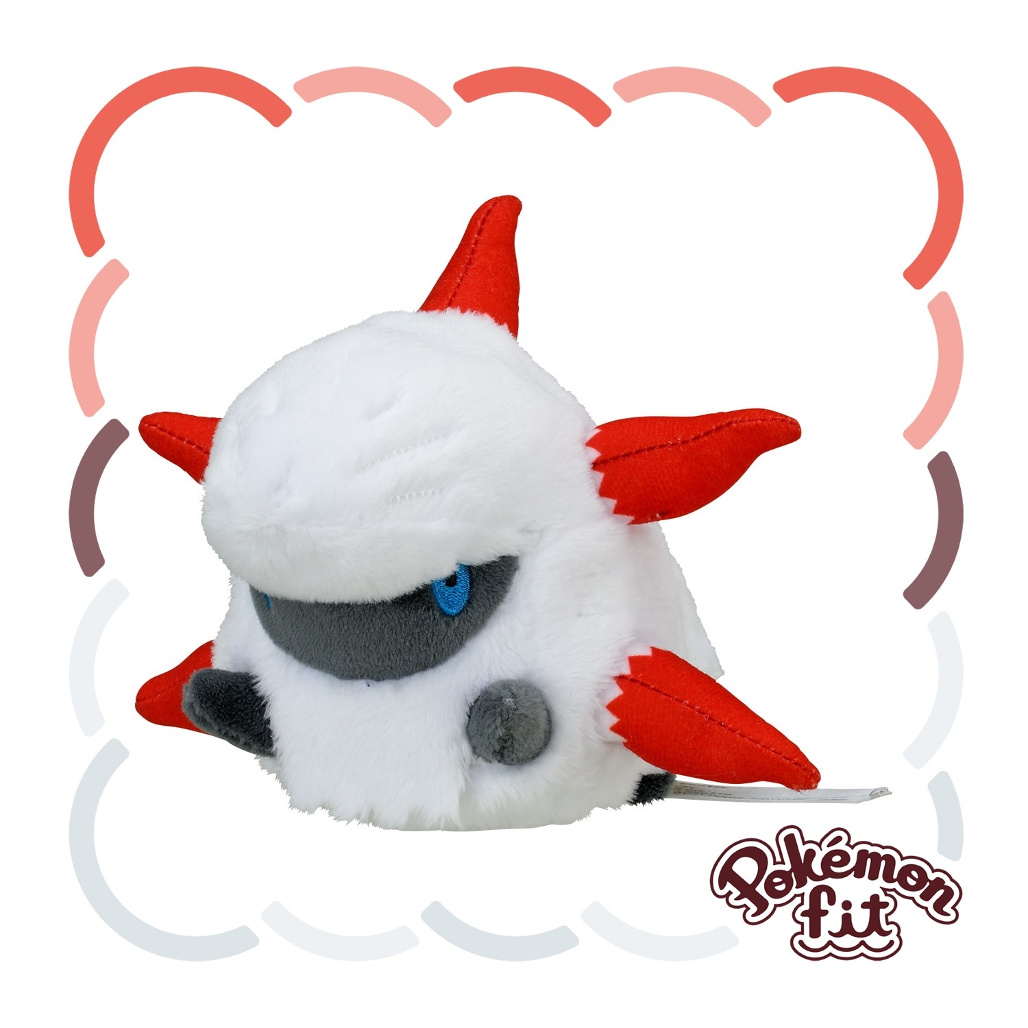 636 ぬいぐるみ Pokémon fit メラルバ |【公式】ポケモン 636 ぬいぐるみ Pokémon fit メラルバ |【公式】ポケモン