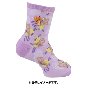 ミドルソックス アブリボン ミツハニー (23-25cm)