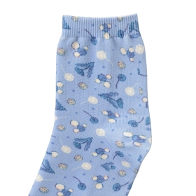 【選べる】ミドルソックス Pokémon Shirts ワタッコ (23-25cm)