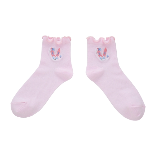 【選べる】ミドルソックス ワンポイント メロウ ニンフィア (23-25cm)