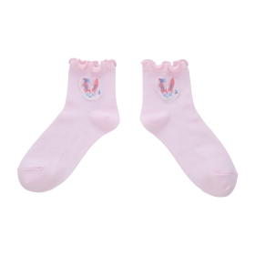 【選べる】ミドルソックス ワンポイント メロウ ニンフィア (23-25cm)