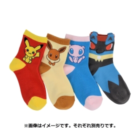 【選べる】ミドルソックス ポケモンドールズ ミュウ (19-21cm)