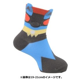 【選べる】ミドルソックス 立体 ルカリオ (19-21cm)