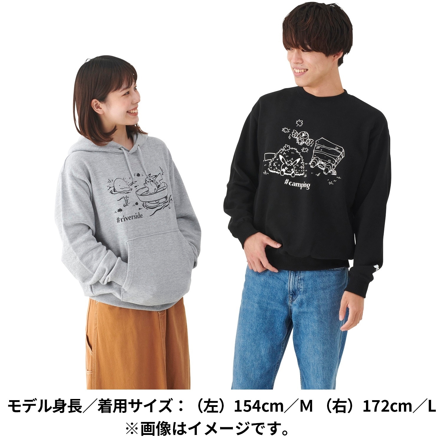 LOGOS スウェットシャツ #pokémonpicnic M／L