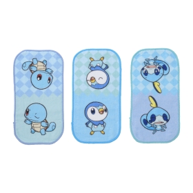 ポケットタオル3枚セット プレイルーム ゼニガメ&ポッチャマ&メッソン