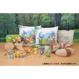 ふわふわぬいぐるみクッション もりのおくりもの オオタチ