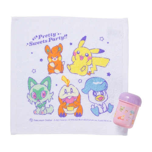ケース付きおしぼり Pretty Sweets Party!!