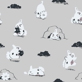 SARASA Pokémon Shirts ポケモンのヨーギラスの柄