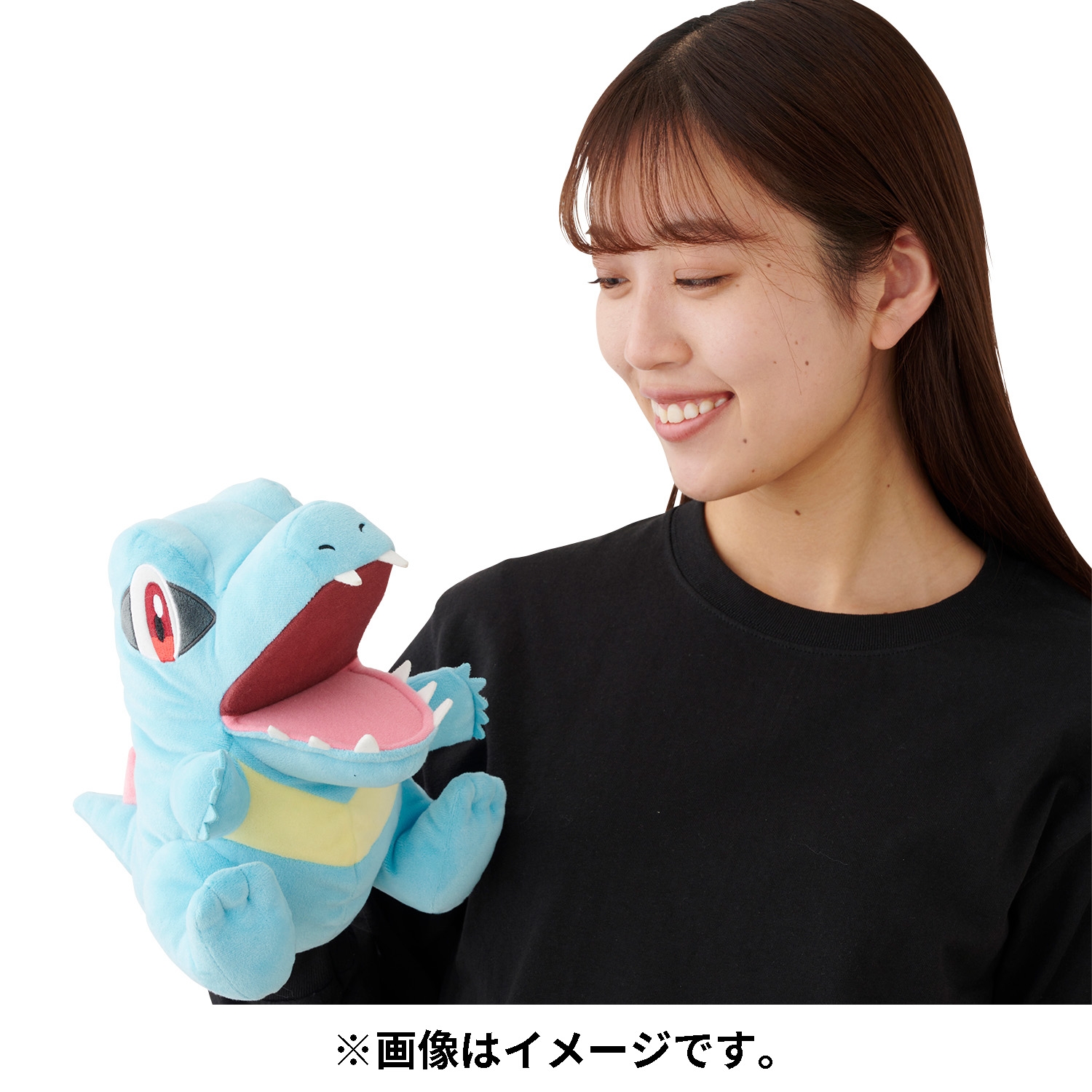 パペットぬいぐるみ かみつき隊 ワニノコ
