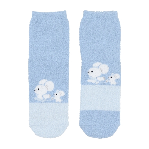 もこもこミドルソックス WAKKA de IKKA (23-25cm) ｜【公式