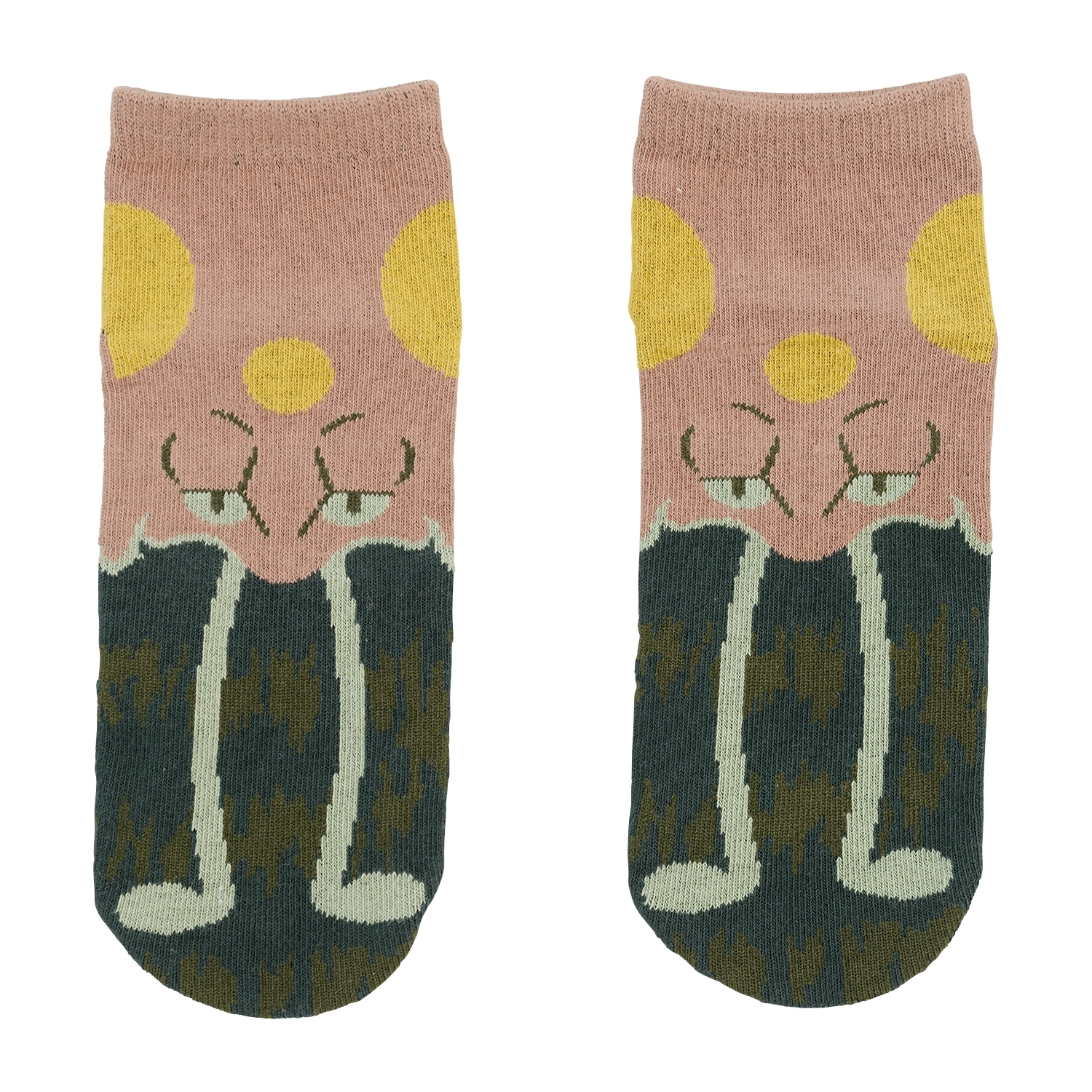 【選べる】ショートソックス ノノクラゲ (23-25cm)／ (25-27cm)