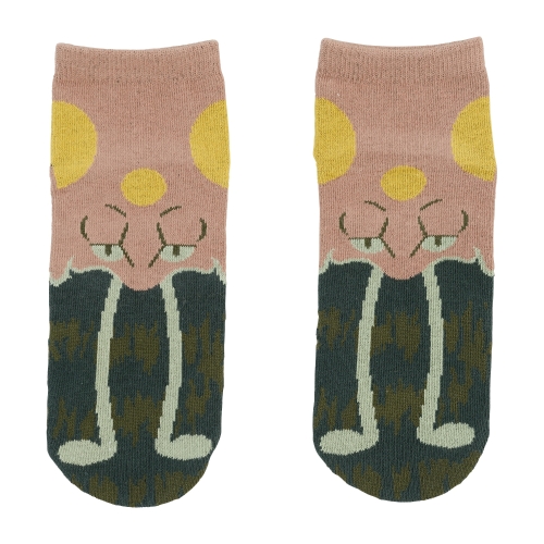 【選べる】ショートソックス ノノクラゲ (23-25cm)／ (25-27cm)