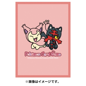 ポケモンカードゲーム デッキシールド ニャビー&エネコ
