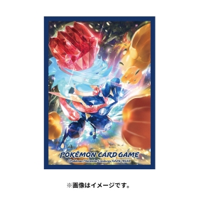 ポケモンカードゲーム デッキシールド プレミアム・グロス 闘テラスタルゲッコウガ