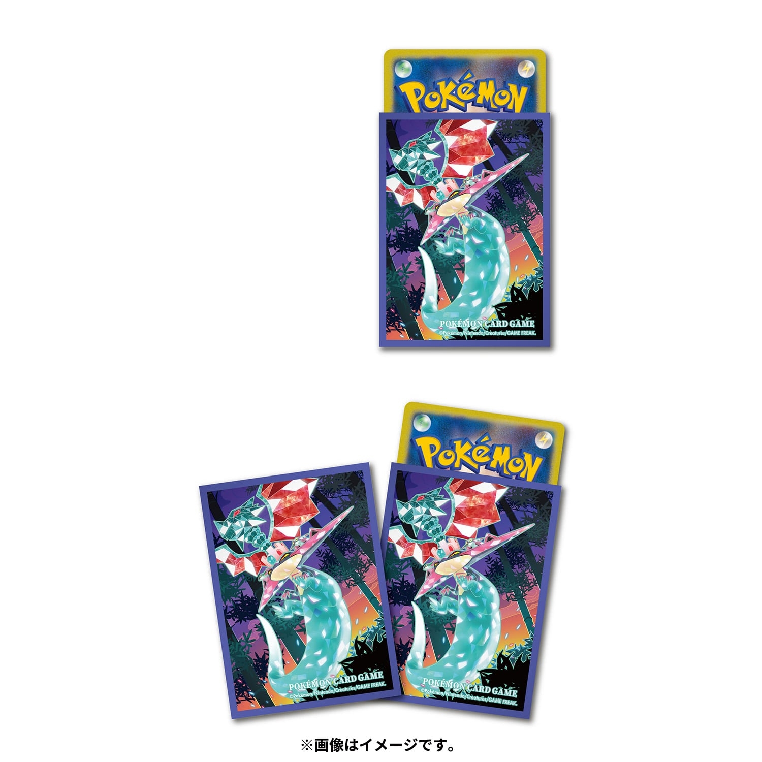 ポケモンカードゲーム デッキシールド プレミアム・グロス テラスタルドラパルト
