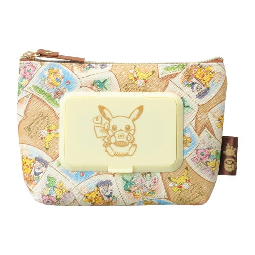 seepo ウェットティッシュケース付きポーチ Everyday Happiness