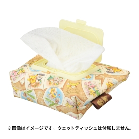 seepo ウェットティッシュケース付きポーチ Everyday Happiness