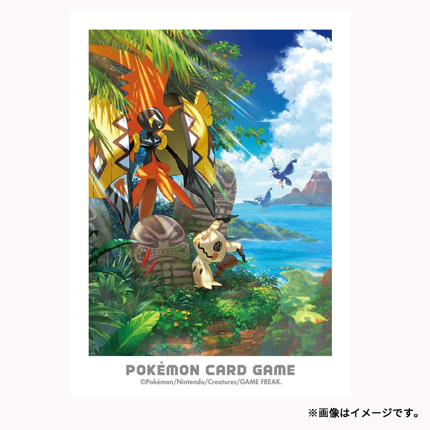 ポケモンカードゲーム デッキシールド アローラの冒険 カプ・コケコ＆ミミッキュ