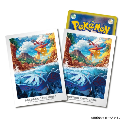ポケモンカードゲーム デッキシールド ホウエンの冒険 カイオーガ＆バシャーモ