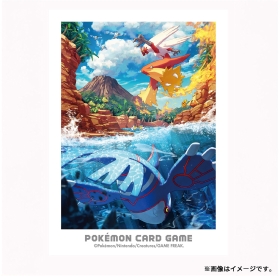 ポケモンカードゲーム デッキシールド ホウエンの冒険 カイオーガ&バシャーモ