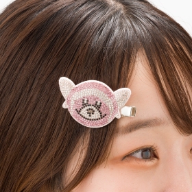Pokémon accessory×25NICOLE キラキラ前髪クリップ ヌイコグマ