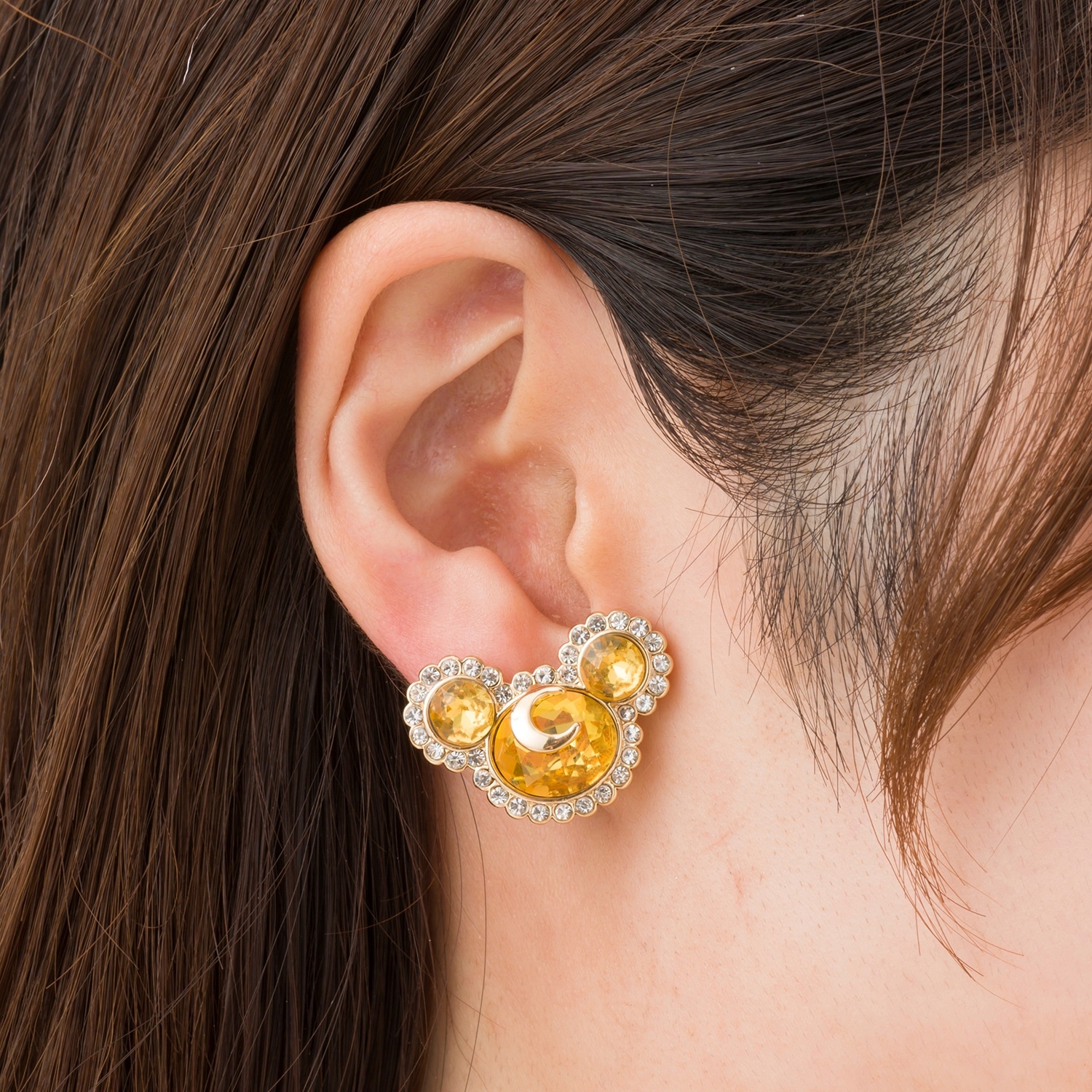 Pokémon accessory×25NICOLE キラキラビジューイヤリング ヒメグマ