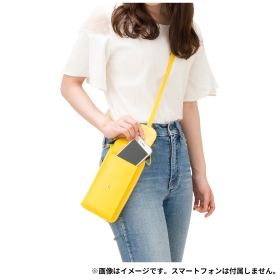 Pokémon accessory×25NICOLE お財布機能付きスマホショルダー ピカチュウ