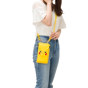 Pokémon accessory×25NICOLE お財布機能付きスマホショルダー ピカチュウ