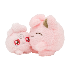 ぶるぶる…むぎゅ!ぬいぐるみ なきべそププリン&プリン