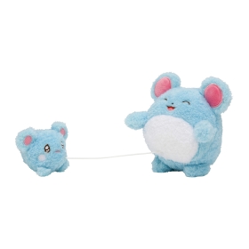 ぶるぶる…むぎゅ!ぬいぐるみ なきべそルリリ&マリル