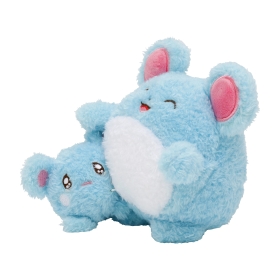 ぶるぶる…むぎゅ!ぬいぐるみ なきべそルリリ&マリル