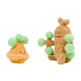 ぶるぶる…むぎゅ!ぬいぐるみ うそなきウソハチ&ウソッキー