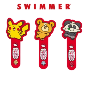 SWIMMER ラバーコードホルダー3個セット Henteko Cute