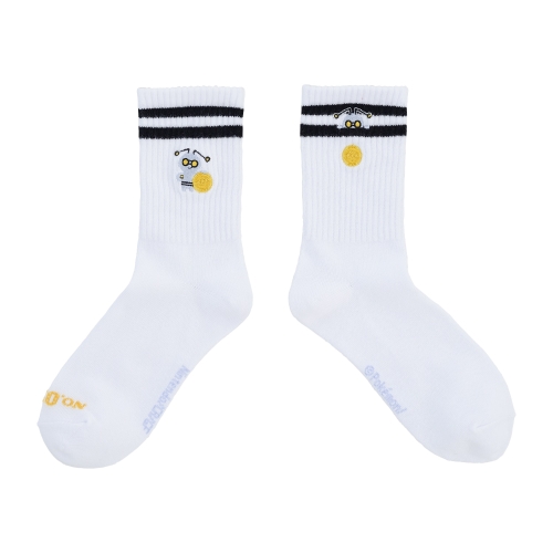 【選べる】ミドルソックス コレクレー (23-25cm)／ (25-27cm)